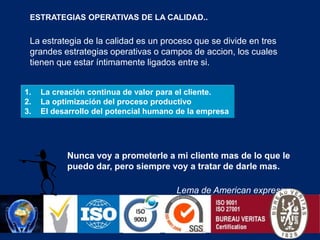  La función Calidad tiene asignado un rol claro dentro de las organizaciones. ACTIVIDADES1. Elabora un mapa conceptual de los temas vistos2. Elabora un resumen con los temas vistos3. Explica brevemente lo visto durante la exposición de los temas.