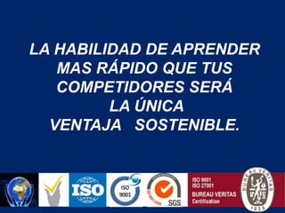 SEGUNDA GENERACION: Aseguramiento de la calidadPrimer cambio conceptual:La calidad deja de ser una herramienta para convertirse en unaestrategia de negocios.Estrategia y liderazgo:La calidad se orienta a los PROCESOS productivos que aseguren que consistentemente los productos cumplan con las especificaciones predeterminadas.El DAC tiene como función detectar los puntos críticos de control dentro del proceso, capacitar al personal operativoy preparar a la empresa para certificación.