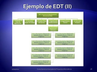 25/09/2012   Curso Gerencia Avanzada de Proyectos Informáticos   26
 