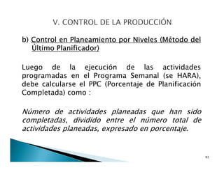 Áreas de decisión
La Gestión de la Producción tiene 5 áreas de
decisión. Las decisiones tienen que ver mucho con
la estrategia de la empresa.
1. Proceso: Qué Insumos, Tecnología, tipo de
instalaciones físicas se van a utilizar.
2. Capacidad: Tamaño de las instalaciones,
subcontratación, turnos adicionales, alquiler de
espacio, cantidad de personal y equipos.
10
 