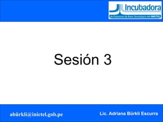 Sesión 3 