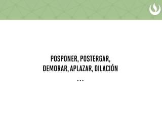 Gestión del tiempo - UPC - EPE