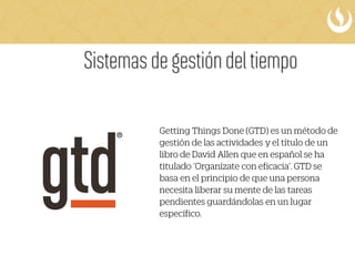 Gestión del tiempo - UPC - EPE