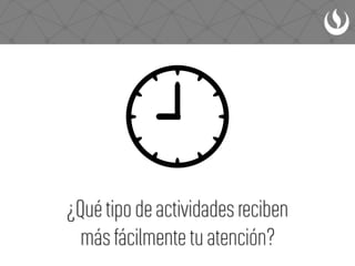 Gestión del tiempo - UPC - EPE