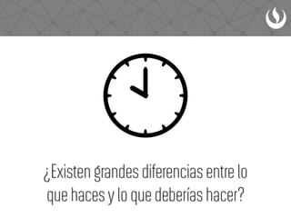 Gestión del tiempo - UPC - EPE