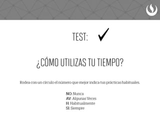 Gestión del tiempo - UPC - EPE