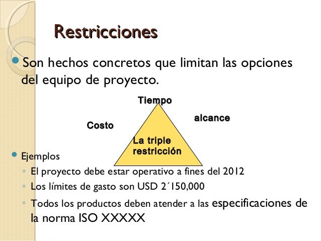 Gestión de proyectos procesos