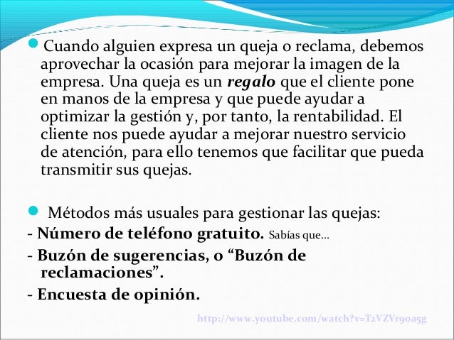 Gestion De Reclamaciones Y Quejas T8