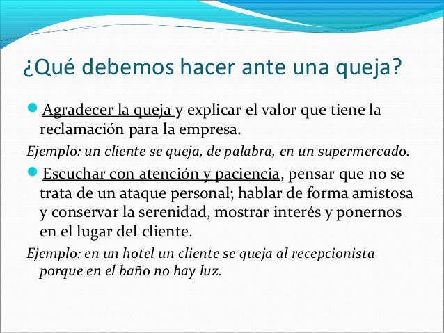 Gestión de reclamaciones y quejas T8