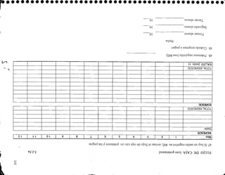 LO
i—l
tN
FLUJO DE CAJA (con préstamo)
47.Sihay un saldo negativo en #45, revisar el flujo de caja con un préstamo y los pagos:
3.2.5a
Mes 1 2 3 4 5 6 7 8 9 1 0 1 1 12
INGRESOS
Saldo
TOTAL INGRESOS
EGRESOS
TOTAL INGRESOS
SALDO (solo +)
48. Préstamo requírido (vea#45):
49. Cuándo empieza a pagar:
Fecha
-Primer abono:
Segundo abono:
Tercer abono:
19.
9
 