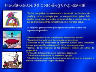 Gestión financiera aplicando coaching nagua