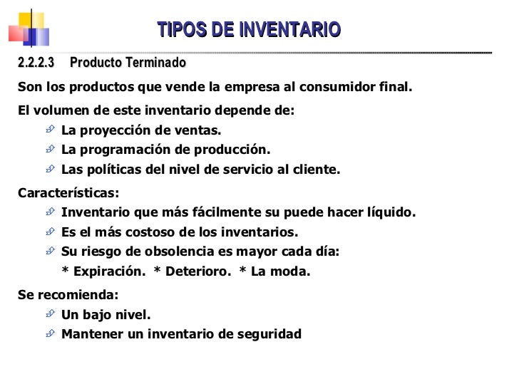 Gestión Moderna de Inventarios