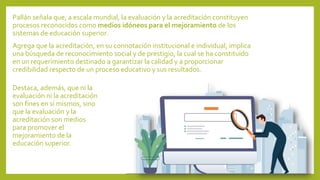 Gestión para la calidad educativa | PPTX