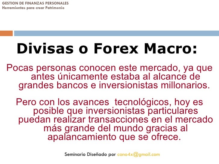 9 investiga el funcionamiento del mercado de divisas forex