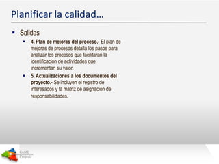 El ciclo de mejora continua “plan-do-check-act”14 pasos de la calidad totalLa reacción en cadena