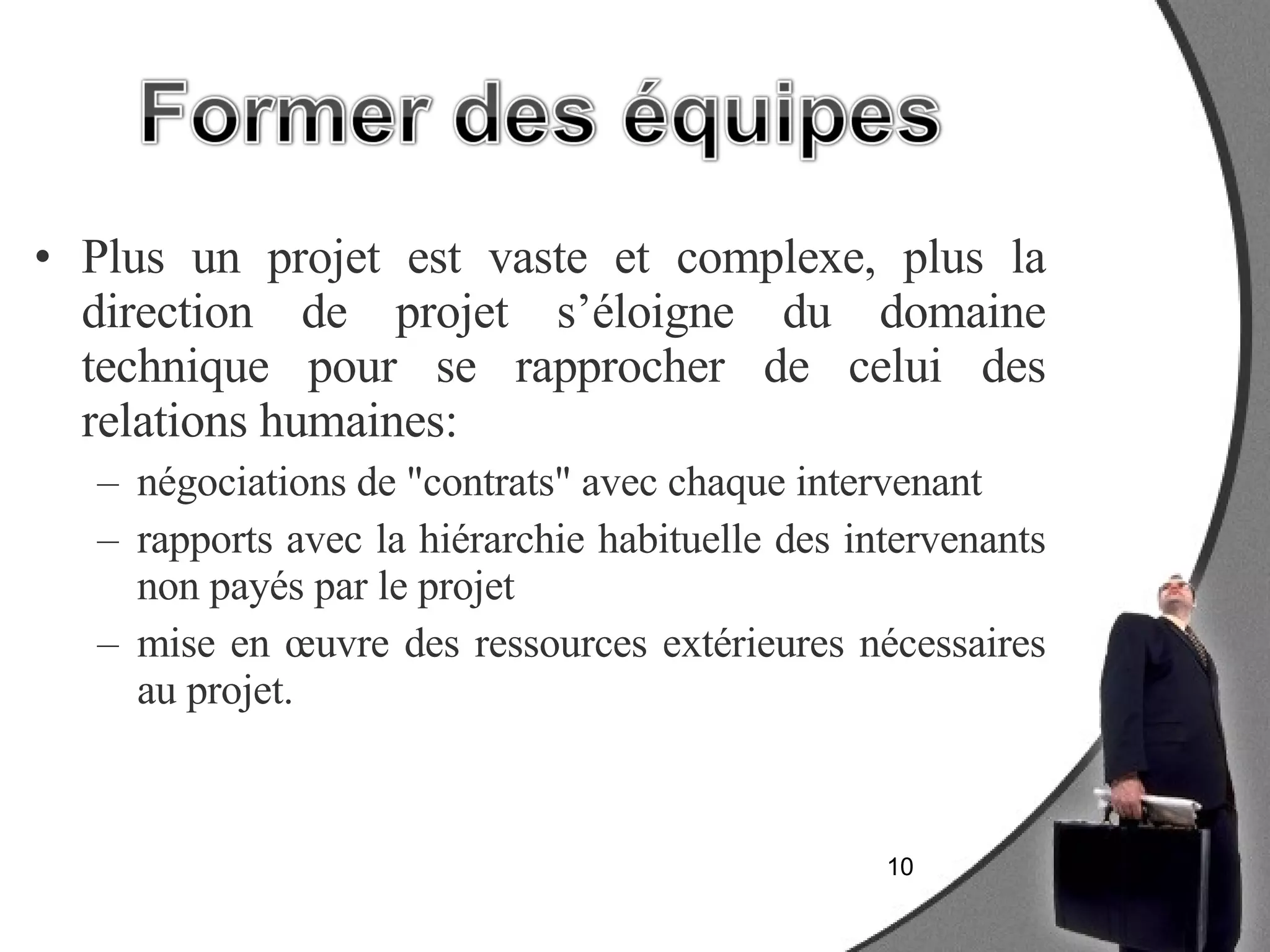 La gestion d’équipe de projet informatique