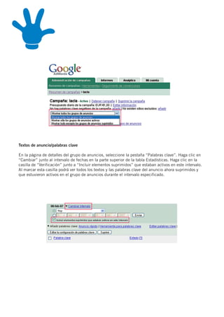 gestion de adwords