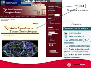 2.1.1
2.1.4
Título área prominente
Cómo citar
 