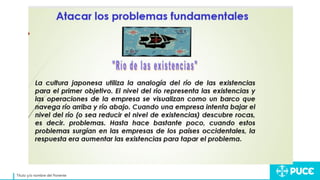 Título y/o nombre del Ponente
 