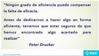 Título y/o nombre del Ponente
 