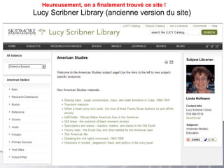 Heureusement, on a finalement trouvé ce site !
Lucy Scribner Library (ancienne version du site)
 