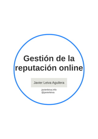 Gestion reputacion online