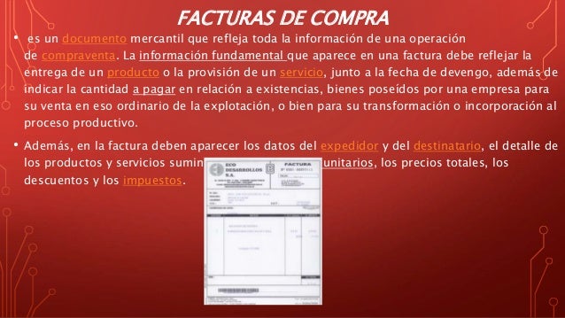 Documentos básicos utilizados en la compra y venta