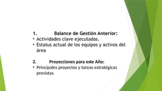 Informe Anual y Proyecciones del Departamento de Seguridad 2025-2026 | PPTX