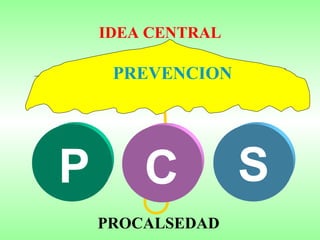 IDEA CENTRAL PREVENCION P S PROCALSEDAD C 