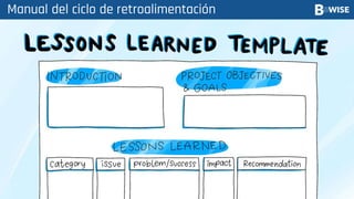 Manual del ciclo de retroalimentación
 