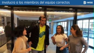 Involucra a los miembros del equipo correctos
 