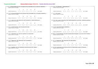 Proyecto de dirección Antonio Martín Zayas 78960195E Función directiva marzo 2017
Página 26 de 30
 