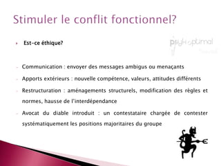 hétérogénéité trop grande ou insuffisante