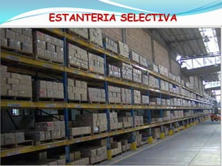 ESTANTERIA SELECTIVA
 