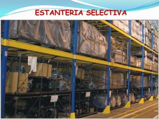 ESTANTERIA SELECTIVA
 
