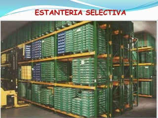 ESTANTERIA SELECTIVA
 
