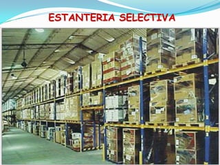 ESTANTERIA SELECTIVA
 