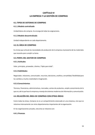 GESTION DE COMPRAS | PDF