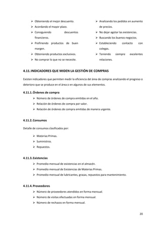 GESTION DE COMPRAS | PDF