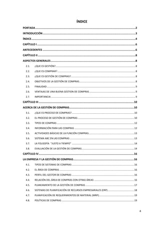 GESTION DE COMPRAS | PDF