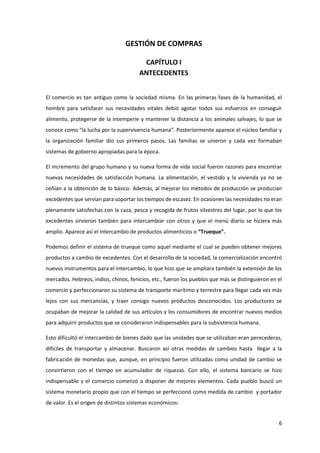 GESTION DE COMPRAS | PDF