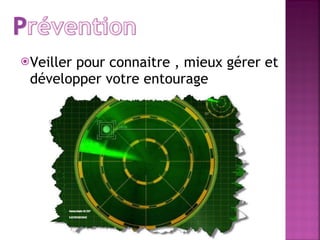 Veiller pour connaitre , mieux gérer et développer votre entourage