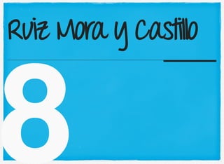 8
Ruiz Mora y Castillo
 