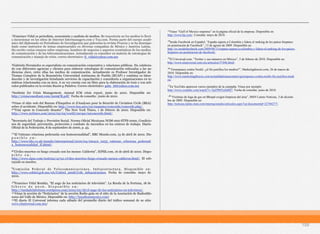 159
_____________________________________________________________________
¹Francisco Vidal es periodista, economista y analista de medios. Su trayectoria en los medios lo llevó
a incursionar en los sitios de Internet Intermanagers.com y To2.com. Forma parte del cuerpo acadé-
mico del diplomado en Periodismo de Investigación que patrocina la revista Proceso y se ha desempe-
ñado como instructor de temas empresariales en diversas compañías de México y América Latina.
Ha escrito varios ensayos sobre empresas, hombres de negocios y aspectos económicos de los medios
de comunicación y de las telecomunicaciones. Actualmente es consultor en materia de estrategias de
comunicación y manejo de crisis. correo electrónico: fj_vidal@yahoo.com.mx
²Gabriela Hernández es especialista en comunicación corporativa y relaciones públicas. Ha colabora-
do con diferentes agencias y clientes para elaborar estrategias de comunicación enfocadas a las au-
diencias clave, entre ellas los medios de comunicación. Actualmente es Profesor Investigador de
Tiempo Completo de la Benemérita Universidad Autónoma de Puebla (BUAP) y combina su labor
docente y de investigación brindando servicios de capacitación y consultoría a organizaciones en te-
máticas relacionadas con su área. A su vez cuenta con un libro para la elaboración de tesis y con artí-
culos publicados en la revista Razón y Palabra. Correo electrónico: gaby_hf@yahoo.com.mx
³Institute for Crisis Management. Annual ICM crisis report, junio de 2010. Disponible en:
http://crisisconsultant.com/2009CR.pdf/ Fecha de consulta : junio de 2010.
⁴Véase el sitio web del Bureau d'Enquêtes et d'Analyses pour la Sécurité de l'Aviation Civile (BEA)
sobre el accidente. Disponible en: http://www.bea.aero/en/enquetes/concorde/concorde.php/.
⁵“Trial opens in Concorde disaster”. The New York Times, 1 de febrero de 2010. Disponible en:
http://www.nytimes.com/2010/02/02/world/europe/02concorde.html/.
⁶Secretaría del Trabajo y Previsión Social. Norma Oficial Mexicana NOM-002-STPS-2000, Condicio-
nes de seguridad, prevención, protección y combate de incendios en los centros de trabajo. Diario
Oficial de la Federación, 8 de septiembre de 2000, p. 45.
⁷“El Vaticano relaciona pederastia con homosexualidad”, BBC Mundo.com, 13 de abril de 2010. Dis-
p o n i b l e e n :
http://www.bbc.co.uk/mundo/internacional/2010/04/100412_0253_vaticano_relaciona_pederasti
a_homosexualidad_lf.shtml/
⁸“Civiles muertos en fuego cruzado son los menos: Calderón”, SIPSE.com, 16 de abril de 2010. Dispo-
n i b l e e n :
http://www.sipse.com/noticias/41741-civiles-muertos-fuego-cruzado-menos-calderon.html/. El sub-
rayado es nuestro.
⁹Comisión Federal de Telecomunicaciones. Infraestructura. Disponible en:
http://www.cofetel.gob.mx/wb/Cofetel_2008/Cofe_infraestructura. Fecha de consulta: mayo de
2010.
¹⁰Francisco Vidal Bonifaz, “El auge de los noticiarios de televisión”. La Rueda de la Fortuna, 18 de
f e b r e r o d e 2 0 1 0 . D i s p o n i b l e e n :
http://ruedadelafortuna.wordpress.com/2010/02/18/el-auge-de-los-noticiarios-en-television/.
¹¹Véase la sección de “Noticiarios” de la sección Radio-guía en el sitio de la Asociación de Radiodifu-
sores del Valle de México. Disponible en: http://laradioenmexico.com/
¹²El diario El Universal informa cada sábado del promedio diario del tráfico semanal de su sitio
www.eluniversal.com.mx/
¹³Véase “Gulf of Mexico response” en la página oficial de la empresa. Disponible en:
http://www.bp.com/. Consulta: mayo de 2010.
¹⁴Inside Facebook en Español, “España supera a Colombia y lidera el ranking de los países hispanos
en penetración de Facebook”, 13 de agosto de 2009. Disponible en:
http://es.insidefacebook.com/2009/08/13/espana-supera-a-colombia-y-lidera-el-ranking-de-los-paises-
hispanos-en-penetracion-de-facebook/.
¹⁵El Universal.com, “Twitter y sus números en México”, 5 de febrero de 2010. Disponible en:
http://www.eluniversal.com.mx/articulos/57446.html/.
¹⁶“Greenpeace contra Nestlé: ¿el fin justifica los medios?”, Marketigdirecto.com, 26 de marzo de
2010. Disponible en:
http://www.marketingdirecto.com/actualidad/anunciantes/greenpeace-contra-nestle-fin-justifica-medi
os/.
¹⁷En YouTube aparecen varios ejemplos de la campaña. Véase por ejemplo:
http://www.youtube.com/watch?v=1pZPb93uDdM7. Fecha de consulta: junio de 2010.
¹⁸“Víctimas de fuga de gas en Bhopal exigen limpieza del área”, MSN Latino Noticias, 3 de diciem-
bre de 2009. Disponible en:
http://noticias.latino.msn.com/internacionales/articulos.aspx?cp-documentid=22784277/.
 
