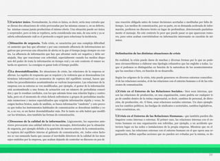 b)Carácter único. Normalmente, la crisis es única, es decir, sería muy extraño que
se dieran dos situaciones de crisis provocadas por las mismas causas o, en su defecto,
las mismas causas jamás producirían el mismo efecto. Una situación puede ser única
y sorprender, pero si ésta se repitiera, sería considerada una más, de una serie y ya se
sabría sobradamente cuál es el protocolo a seguir para solucionar la incidencia.
c)Situación de urgencia. Toda crisis, se caracteriza por una compleja dificultad
en aumento que hay que afrontar y por una constante afluencia de informaciones ne-
gativas que provocan una situación de alerta en la que el tiempo juega siempre en con-
tra. La afluencia de información que hay que afrontar suele ser negativa y debe ser
atajada. Hay que reaccionar con celeridad, especialmente cuando los medios dispo-
nen del poder de trata la información en tiempo real y en este contexto el rumor no
tarda en aparecer. La consigna es ganar todo el tiempo posible.
d)La desestabilización. En situaciones de crisis, las relaciones de la empresa se
alteran. La rapidez de respuesta que se requiere y la violencia que se desencadena (en
términos informativos) en momentos de ruptura del equilibrio normal, hacen que
todos los procedimientos acostumbrados se vuelvan inoperantes. Las relaciones de la
empresa con su entorno se ven modificadas, por ejemplo, el gestor de la información
está acostumbrado a una forma de actuación con un número de periodistas conoci-
dos y que le resultan cordiales, con los que además tiene una relación lógica y contro-
lada, pero en el momento de crisis deberá enfrentarse a grupos de periodistas mucho
más numerosos y menos especializados que exigirán información rápida y veraz. Se
exigen hechos brutos, nada de análisis, se busca información “candente” y esto provo-
ca que todos los instrumentos habituales de comunicación se descubran inútiles y es-
to, a su vez, es un factor desestabilizador más. Por lo tanto no sólo habrá que modifi-
car los términos, sino también las formas de comunicación.
e)Descenso de la calidad de la información. Lógicamente, los supuestos ante-
riores provocarán una calidad inferior en los mensajes, deteriorados por la situación
de urgencia, por ejemplo debido a la aparición de nuevos actores de la comunicación,
la ruptura del equilibrio interno al gabinete de comunicación, etc. todos estos facto-
res se van sumando hasta que causan el inevitable deterioro de la calidad de los men-
sajes emitidos por la empresa, que acaban dejando de controlar su discurso en pos de
una reacción obligada antes de tomar decisiones acertadas o meditadas por falta de
tiempo. Los medios de comunicación, por su parte, en su demanda acelerada de infor-
mación, prefieren un discurso bruto en lugar de profundizar, deteriorando paulatina-
mente el mensaje. En este contexto lo peor que puede pasar es que aparezcan rumo-
res, pues estos acaban convirtiéndose en información interesante en cuestión de mi-
nutos.
Delimitación de las distintas situaciones de crisis
En realidad, la crisis puede darse de muchas y diversas formas por lo que no pode-
mos circunscribirnos a elaborar una tipología exhaustiva que las englobe a todas. Lo
que sí podemos es distinguirlas en función de la naturaleza de los acontecimientos
que las suscitan o bien, en función de su desarrollo.
Según los orígenes de la crisis, ésta puede generarse en diversos entornos conocidos:
el de las relaciones sociales, el de las relaciones con el entorno humano o el de las rela-
ciones de comunicación.
a)Crisis en el Entorno de las Relaciones Sociales.- bien sean internas, que
son las relaciones de producción, en una organización, como podría ser cualquier ti-
po de cambio dentro de la rutina empresarial, es decir, cambios de personal, de direc-
ción, de producción, etc. O bien, sean relaciones sociales externas. Un claro ejemplo
son los cambios políticos, las huelgas de sindicatos o sectoriales, cambios legislativos,
crisis económicas, etc.
b)Crisis en el Entorno de las Relaciones Humanas.- que también pueden dis-
tinguirse como internas o externas. El primer caso, las relaciones internas con el en-
torno humano en una organización son referidas, por ejemplo, a un accidente que
tuviera lugar en las sedes o instalaciones de la propia empresa. Mientras que en el
segundo caso, las relaciones externas con el entorno humano en el que opera una or-
ganización, define aquellas acciones que no pueden ser evitadas por la misma, es de-
29
 