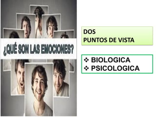 DOS
PUNTOS DE VISTA
 BIOLOGICA
 PSICOLOGICA
 