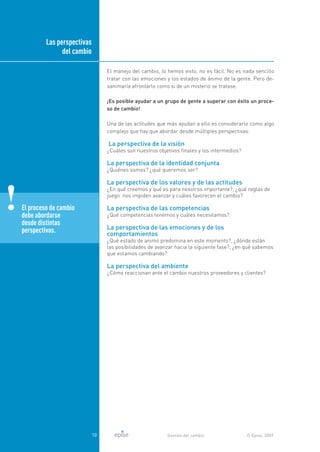 Gestion del cambio: Todo lo que necesita saber para gestionar el cambio ...
