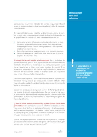 Gestion del cambio: Todo lo que necesita saber para gestionar el cambio ...