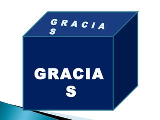 G R A C I A
S
GRACIA
S
 