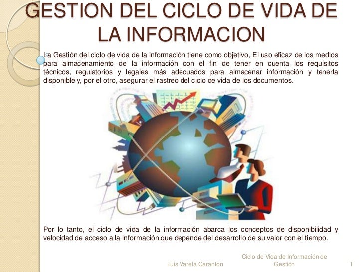 Gestion del ciclo de vida de la informacion
